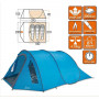 Намет Vango Pop 300 DLX River фото 2