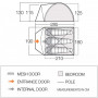 Намет Vango Tay 300 Treetops фото 2