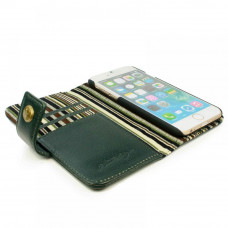 Чехол Vintage Leather Wallet Case для iPhone 6 Green