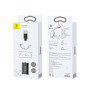 Адаптер Baseus IP To Double IP Socket Adapter L36 12CM Black фото 9
