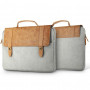 Сумка для ноутбука Baseus British Series Laptop Bag Brown/Gray фото 1