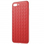 Чохол Baseus BV Weaving Case для iPhone 7 Plus  8 Plus Red (WIAPIPH8P-BV09) фото 1
