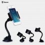 Автомобильный держатель для смартфона Baseus Curve Car Mount Black фото 1