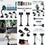 Автомобильный держатель для смартфона Baseus Curve Car Mount Black фото 10