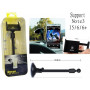 Автомобильный держатель для смартфона Baseus Curve Car Mount Black фото 9