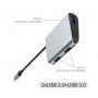 Адаптер Baseus Enjoyment series Type-C to 2 x USB 2.0+USB 3.0 HUB Adapter Gray фото 2