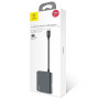 Адаптер Baseus Enjoyment series Type-C to 2 x USB 2.0+USB 3.0 HUB Adapter Gray фото 8
