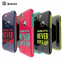 Чохол-накладка Baseus Fashion style series для iPhone 66s Black and Fluorescent green фото 7