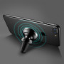 Магнітний тримач Baseus Fragrant Metal Magnet Bracket Black фото 6