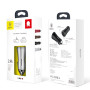 Автомобильное зарядное утройство  Baseus Golden Contactor Dual U Intelligent Car Charger Black (CCALL-DZ01) фото 13