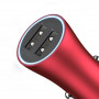 Автомобильное зарядное утройство  Baseus Golden Contactor Dual U Intelligent Car Charger Red (CCALL-DZ09) фото 4