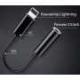 Перехідник Baseus L30 Simple Apple Connector To 3.5mm Music Adapter Black фото 4