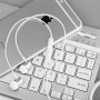Наушники Baseus Lark Series Wired Earphones Silver фото 12