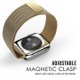 Ремешок Baseus Milanese Watchband для Apple watch 38mm Tyrant Gold фото 8