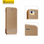 Чохол-книжка Baseus Noble business leather case Champagne Gold for iPhone 5/5S фото 6