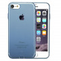 Чехол-накладка Baseus Simple Series Case (Clear) For iPhone 7 Transparent Blue фото 1