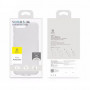 Чехол-накладка Baseus Slim Case для iPhone 7 Plus Transparent White фото 6