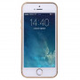 Чехол-накладка Baseus Slim Case Transparent iPhone 5/5s/SE Gold фото 2