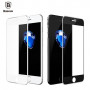 Захисне скло Baseus 0.3mm soft silkscreen tempered glass для iPhone 7 Black фото 2