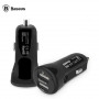 Автомобільний зарядний пристрій Baseus Tiny-color Car Charger Black фото 1