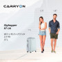 Чемодан CarryOn Skyhopper (M) Silver фото 7
