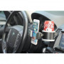 Автотримач з підсклянником COTEetCI ST-07 smartphone stand Black (ST3107-BK) фото 3