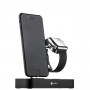Док-станция COTEetCI Base Hub B18 MFI Stand 3 USB Hub, 1 type-c Black (CS7200-BK) фото 1
