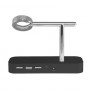 Док-станция COTEetCI Base Hub B18 MFI Stand 3 USB Hub, 1 type-c Black (CS7200-BK) фото 2