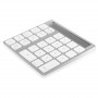 Цифровая клавиатура COTEetCI Bluetooth Digital Keyboard Silver (KC9001-TS) фото 1