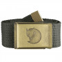 Ремінь Fjallraven Canvas Brass Belt 4cm Mountain Grey (77297.032) фото 1