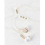 Наушники Frends Ella Earbud Headphones White/Polishe Gold (020498) фото 3