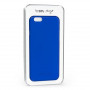 Чехол-накладка Happy Plugs Ultra Thin Case Cobalt для iPhone SE/5/5S (8813) фото 1