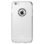 Чохол-накладка iBacks Ares Armour Love Aluminum Case with Crystal Diamond for iPhone 6S Plus Silver фото 1