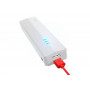 Зовнішній акумулятор iWALK 10400mAh Dual USB Universal Backup Battery White фото 2