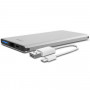 Зовнішній акумулятор iWALK Chic 5000mAh Universal Backup Battery Silver фото 3
