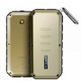 Внешний аккумулятор iWALK Spartan waterproof, dirt-proof, shock-proof battery 13000 mAh Dual USB 2.4A/1.0A Golden фото 1