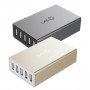 Сетевое з/у Lab.C X5 5 Port USB Wall Charger Space Gray (8A) (LABC-587-GR_KR) фото 2