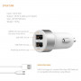 Автомобильное з/у Lab.C Dual USB Car Charger A.L Champagne Gold (3.4 A) (LABC-582-GL_N) фото 4