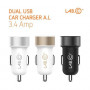 Автомобильное з/у Lab.C Dual USB Car Charger A.L Champagne Gold (3.4 A) (LABC-582-GL_N) фото 7