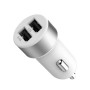Автомобильное з/у Lab.C Dual USB Car Charger A.L White Silver (3.4 A) (LABC-582-SV_N) фото 2