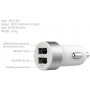 Автомобильное з/у Lab.C Dual USB Car Charger A.L White Silver (3.4 A) (LABC-582-SV_N) фото 4