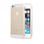 Бампер LEXAN Aluminum Bumper Gold для iPhone 55s фото 1