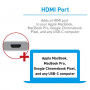Адаптер Macally USB-C Adapter Series white (UCVH4K) фото 11