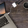 Адаптер Macally USB-C Adapter Series white (UCVH4K) фото 12