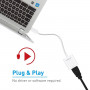 Адаптер Macally USB-C Adapter Series white (UCH4K60) фото 6