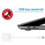 Адаптер Macally USB-C Adapter Series white (UCH4K60) фото 7