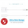 Адаптер Macally USB-C Adapter Series white (UCH4K60) фото 8
