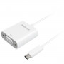 Адаптер Macally USB-C Adapter Series white (UCVGADP) фото 1