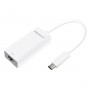 Адаптер Macally USB-C Adapter Series white (UCGB) фото 1