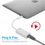 Адаптер Macally USB-C Adapter Series white (UCGB) фото 5